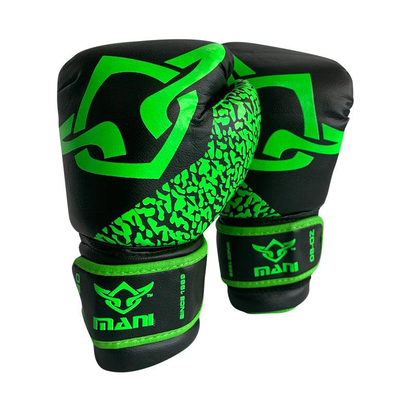 Kids Boxing Gloves Green Mani Sports®