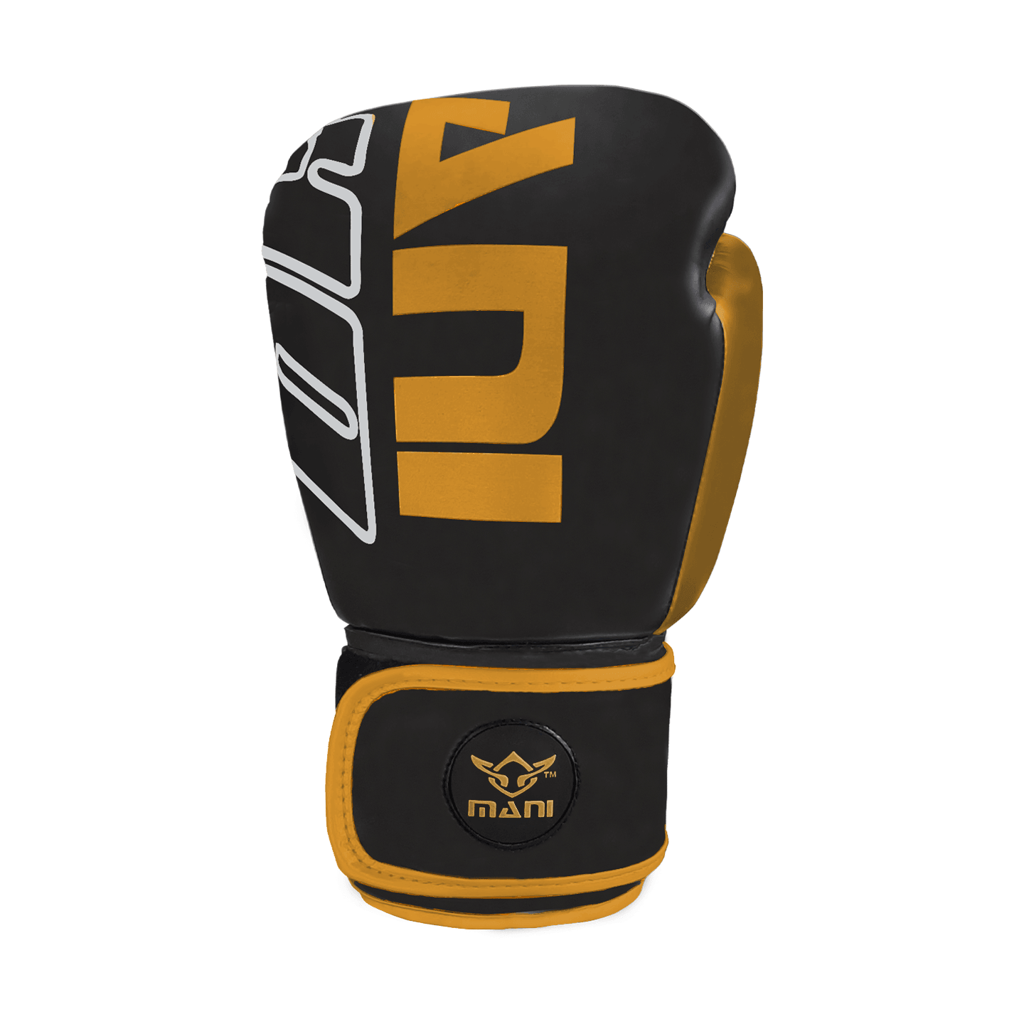 D40 SERIES BLACK - GOLD BOXING GLOVES - Mani Sports®