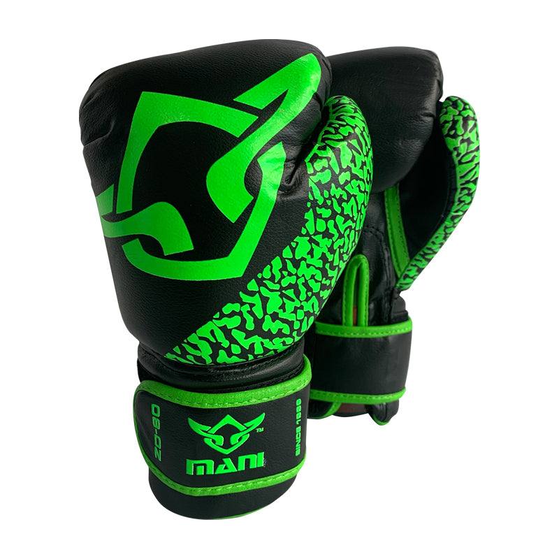 Kids Boxing Gloves Green Mani Sports®