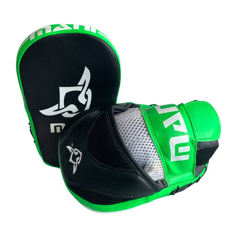 Kids Curved Focus Pads Green Mani Sports®