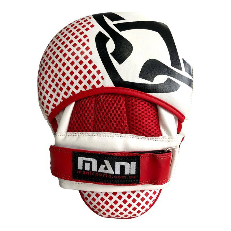 Tuffx Curved Focus Pad Red / White Mani Sports®