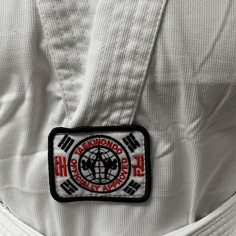 Middleweight Taekwondo Uniform White With Elastic Pant - Mani Sports®