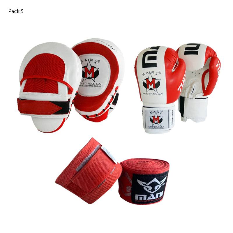 GlovesUp Boxing Gloves and Pad Set Mani Sports®