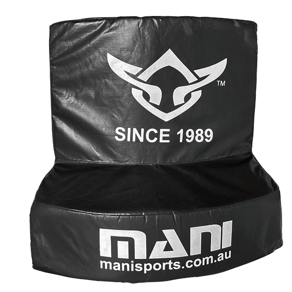 AFL Footy Ruck Pad -Semi enclosed Ruck Pad Black Mani Sports®