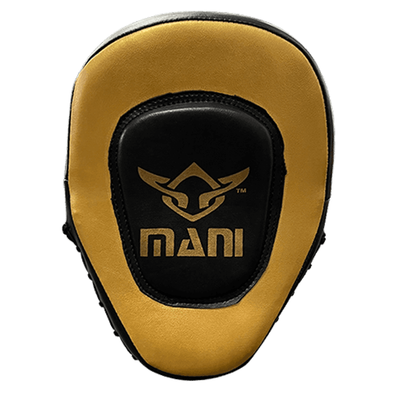 Tuffx Curved Focus Pad Black / Gold Mani Sports®