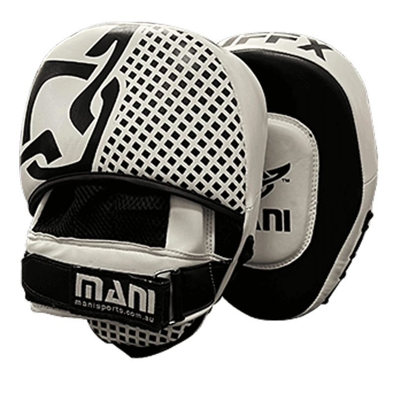 Tuffx Curved Focus Pad Black / White Mani Sports®