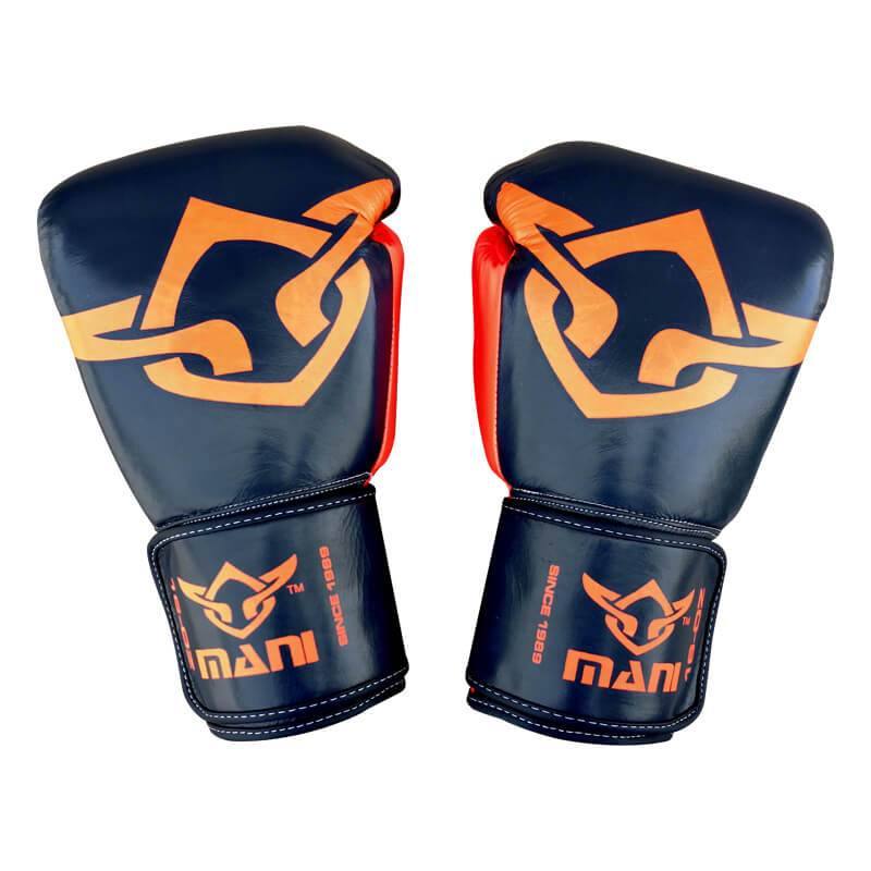 Muay Thai Boxing Gloves Orange Mani Sports®