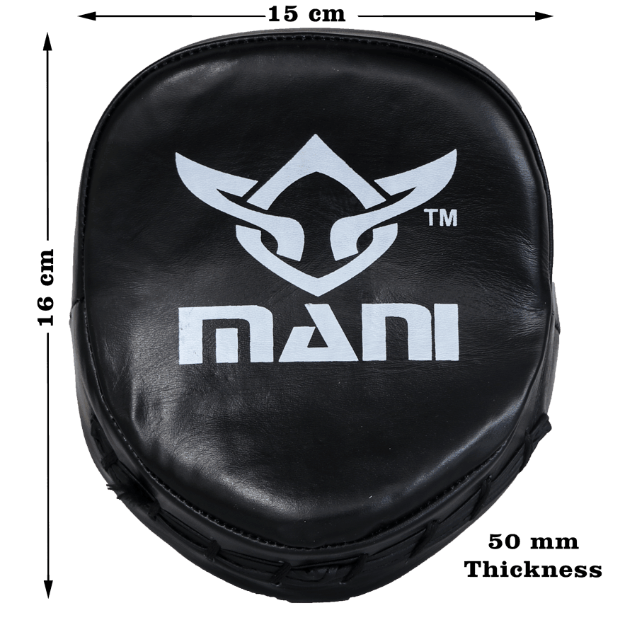 Pro Curved (Micro) Leather Focus Pads Mani Sports®