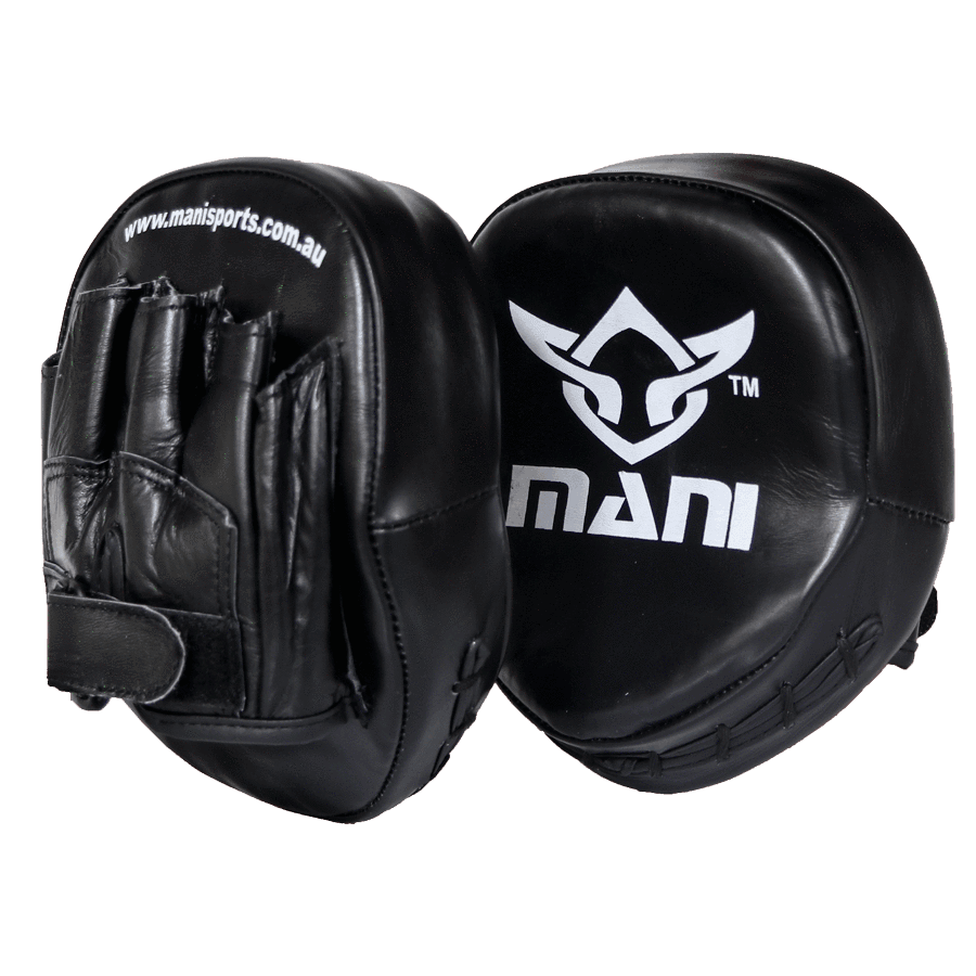 Pro Curved (Micro) Leather Focus Pads Mani Sports®