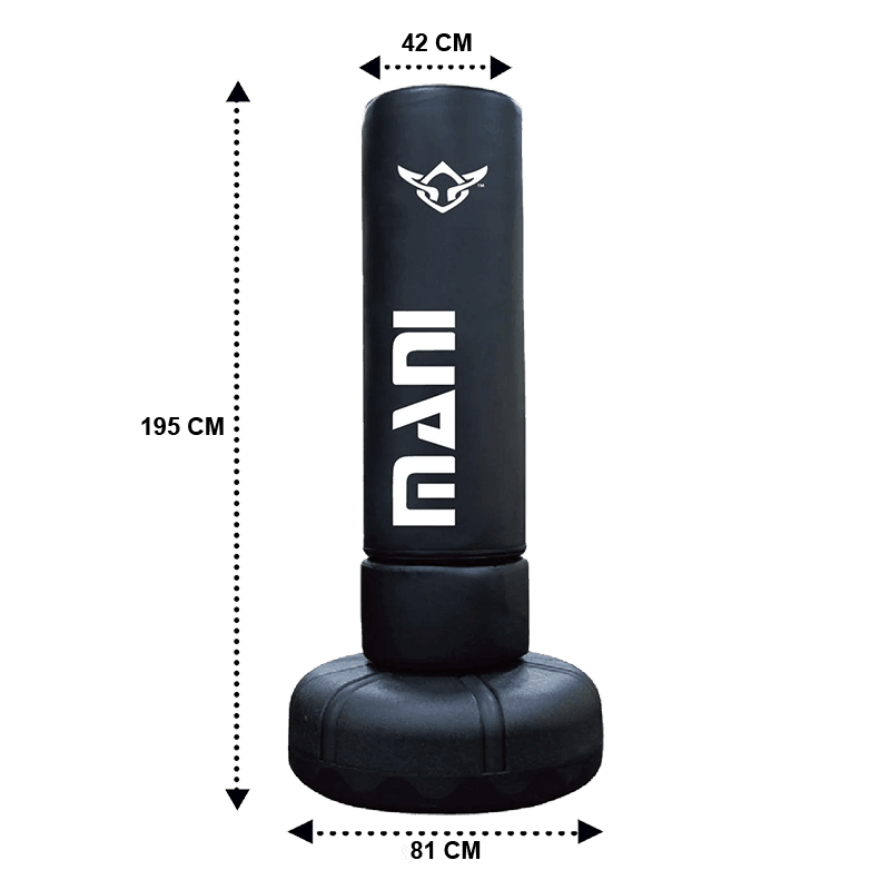Boxing top bag freestanding