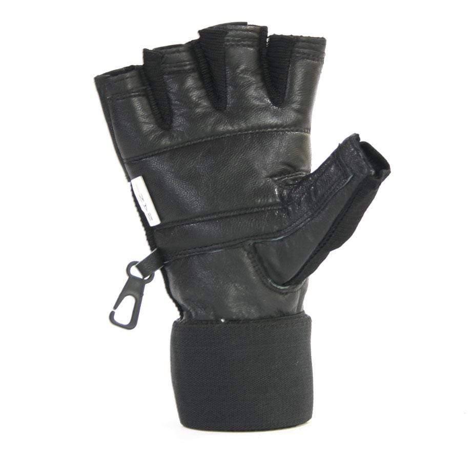 Deluxe Leather Muscle Power Gloves Mani Sports®