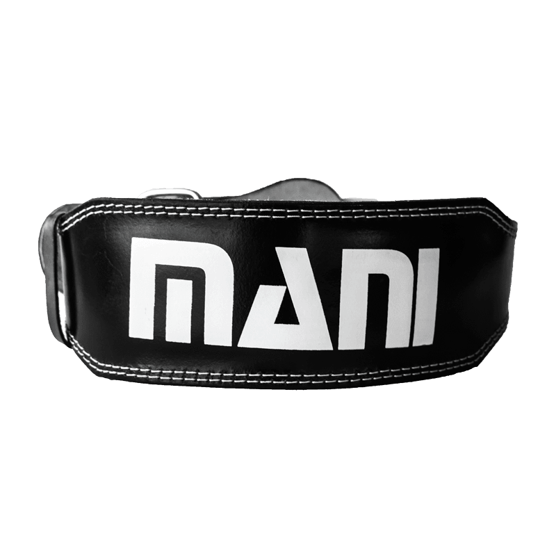 Leather 4 Inch Weight Training Belt Mani Sports®