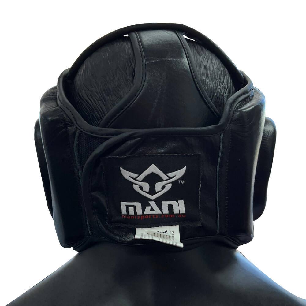 Leather Full Face Pre-moulded Head Guard Mani Sports®