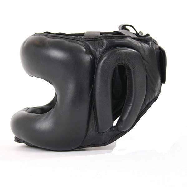 Leather Metal Frame Jaw Face Protector Head Guard Mani Sports®