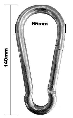 Jumbo Carabiner Hook - Multi-Purpose - Hanging Punching Bags Mani Sports®