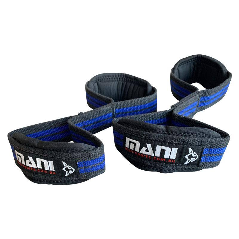 Figure 8 Loop Lifting Straps with neoprene Padded | Weight Lifting Straps Mani Sports®