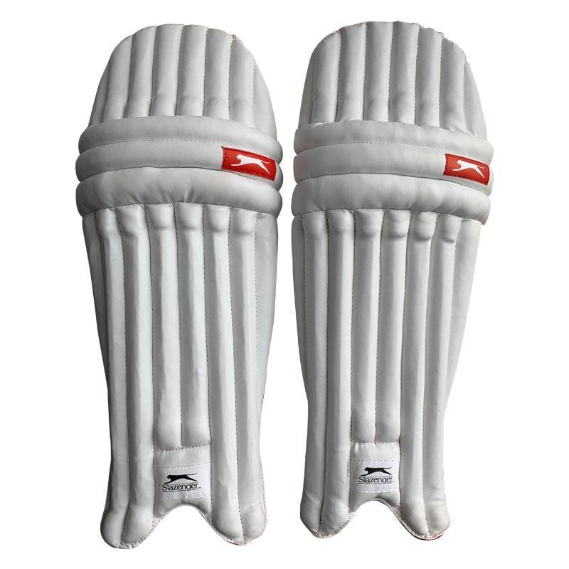 Slazenger Cricket Batting Pads, Unisex in White Slazenger
