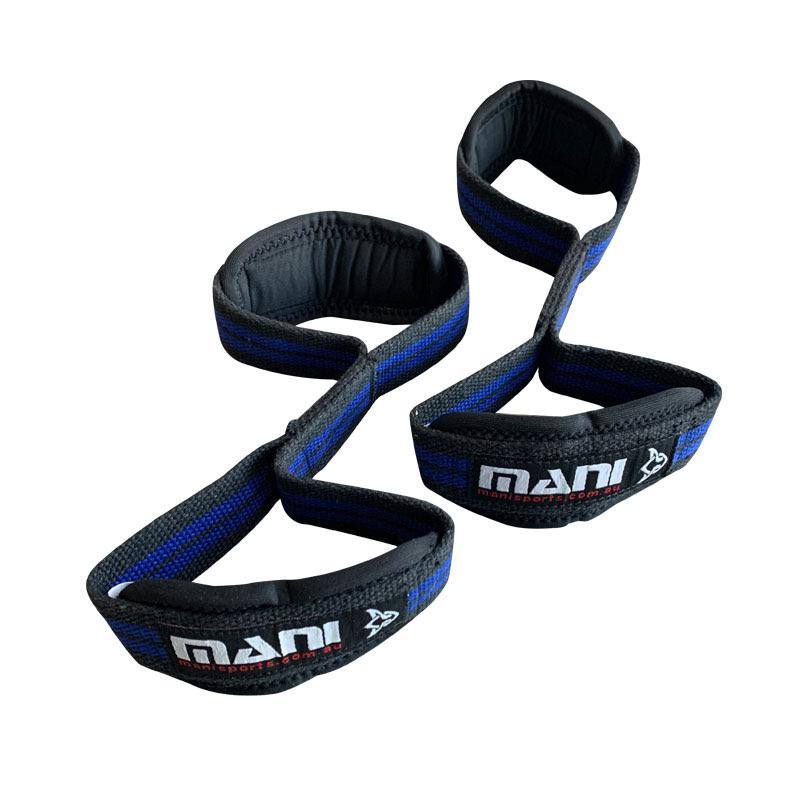 Figure 8 Loop Lifting Straps with neoprene Padded | Weight Lifting Straps Mani Sports®