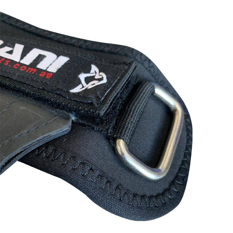 Heavy Duty Weightlifting Black Grips Straps - Super Grips / Versa Grips Mani Sports®