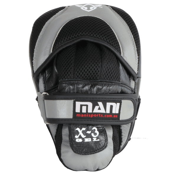 Pro Curved Leather Focus Pads Mani Sports®