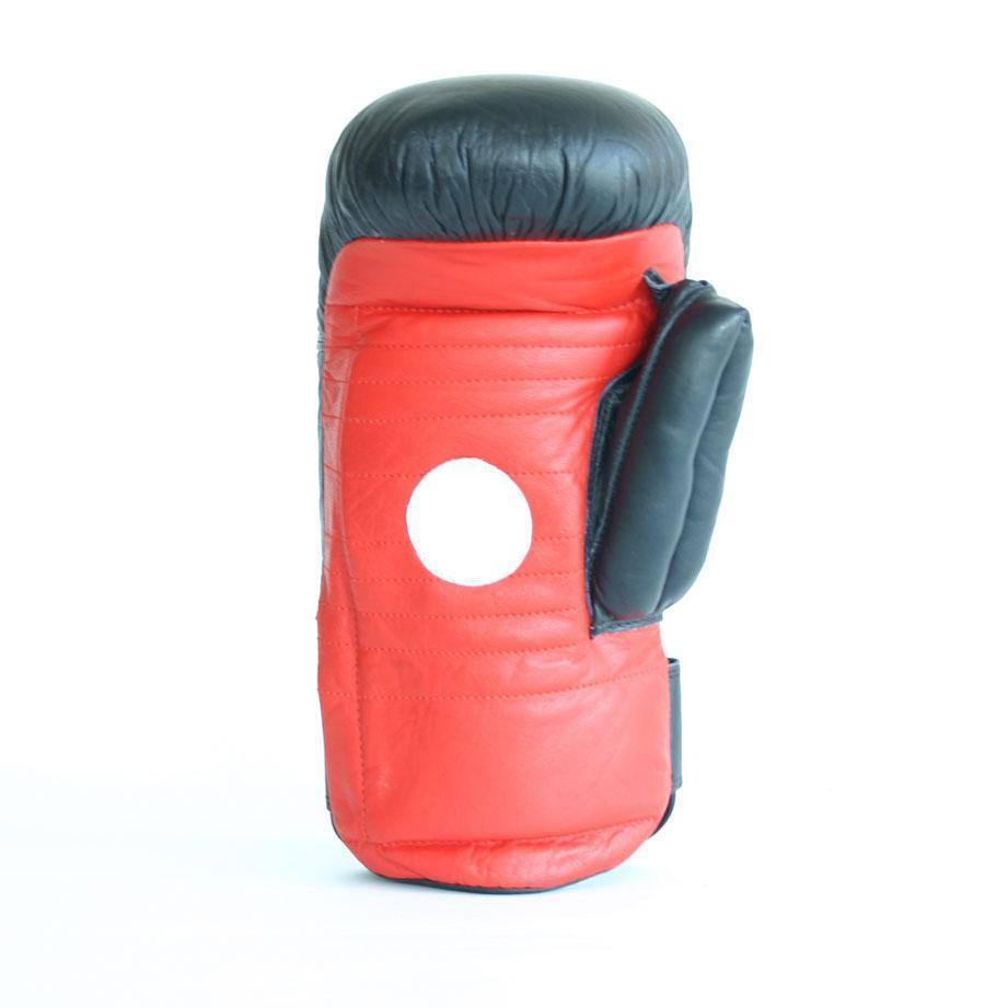 2 in 1 Leather Boxing Gloves/Pads Mani Sports®
