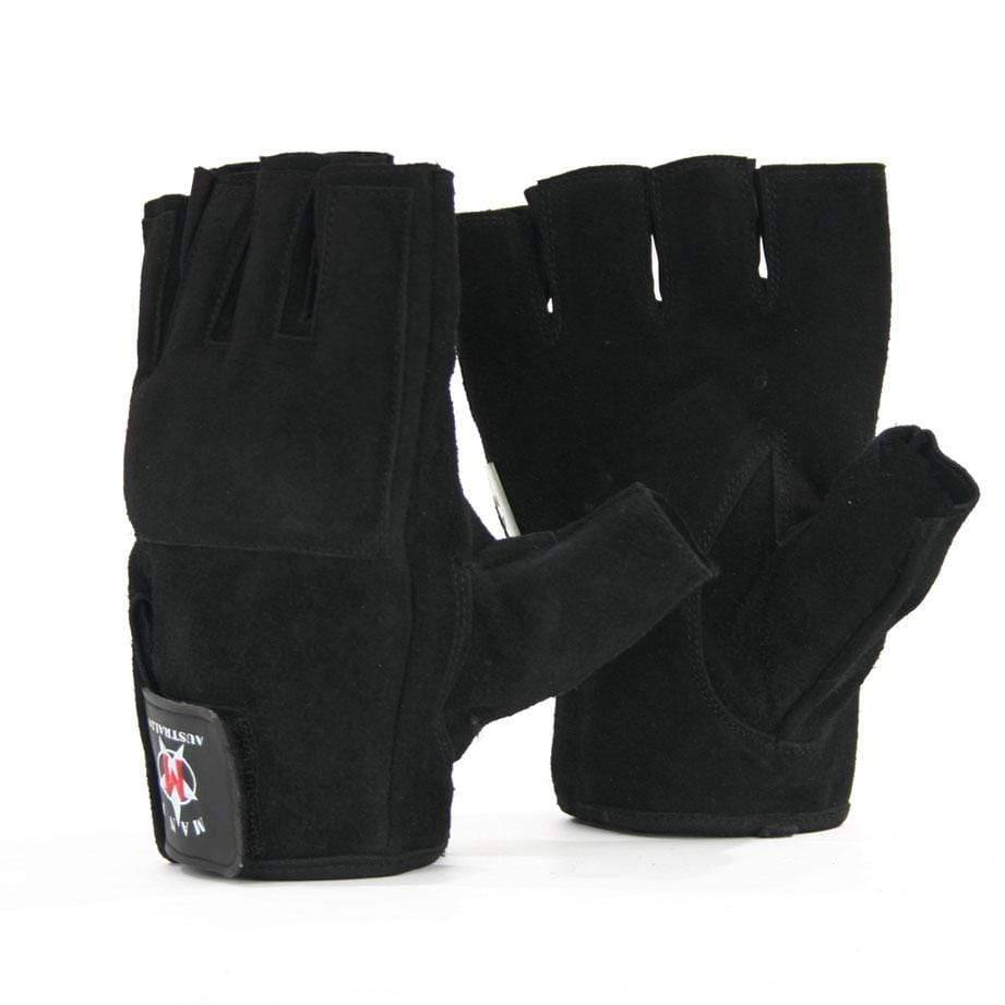 Leather Speedball Gloves Knuckles Padded Mani Sports®