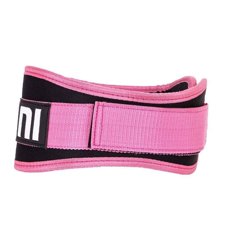 Synthetic Four Inch Pink Weight Training Belt Mani Sports®
