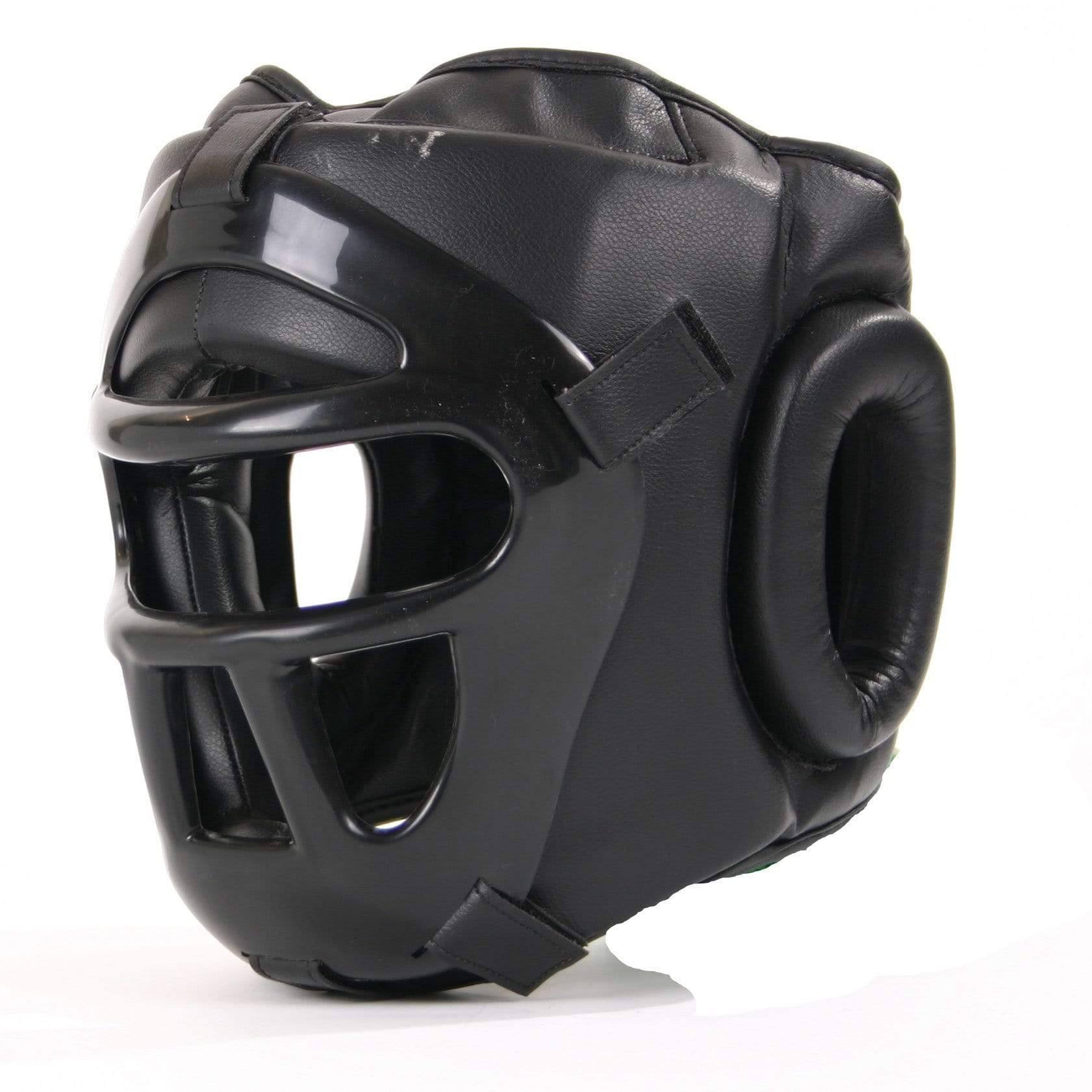 Grilled Head Guard with Detachable Face Shield Mani Sports®