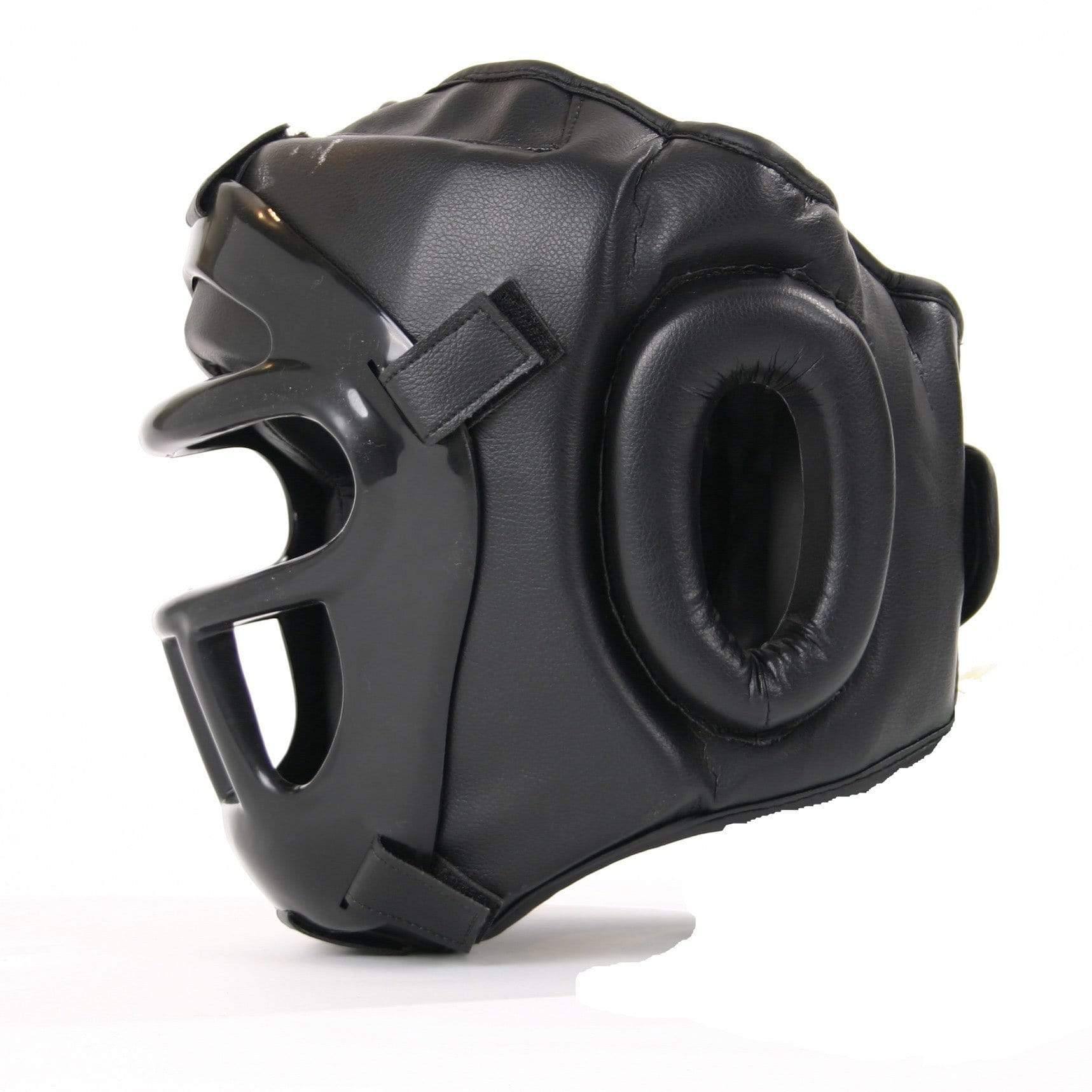 Grilled Head Guard with Detachable Face Shield Mani Sports®
